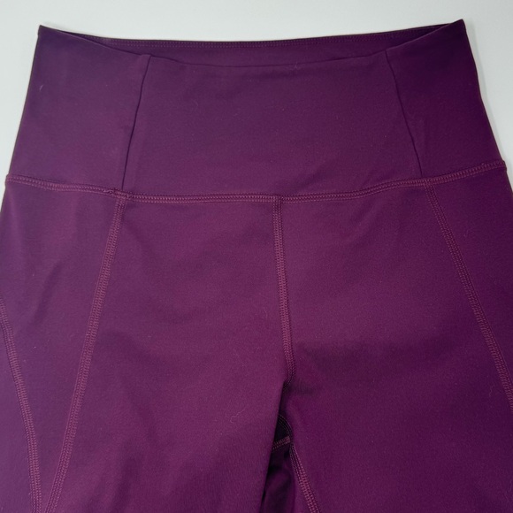 Girlfriend Collective Compression Leggings-plum purple/small - Picture 5 of 13
